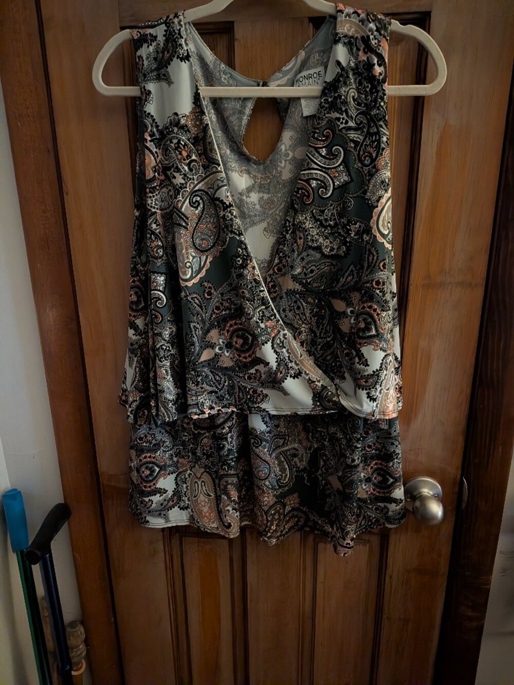 3 Plus Size NWT Blouses / Top Artsy Bargain--(2) Sleeveless and (1) 3/4 Sleeve
